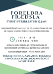 Foreldrafræðsla - Rafrænn fyrirlestur 12. janúar kl. 17:15-18:00